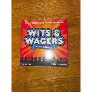 Wits and Wagers Party Edition Board Game BRAND NEW & SEALED